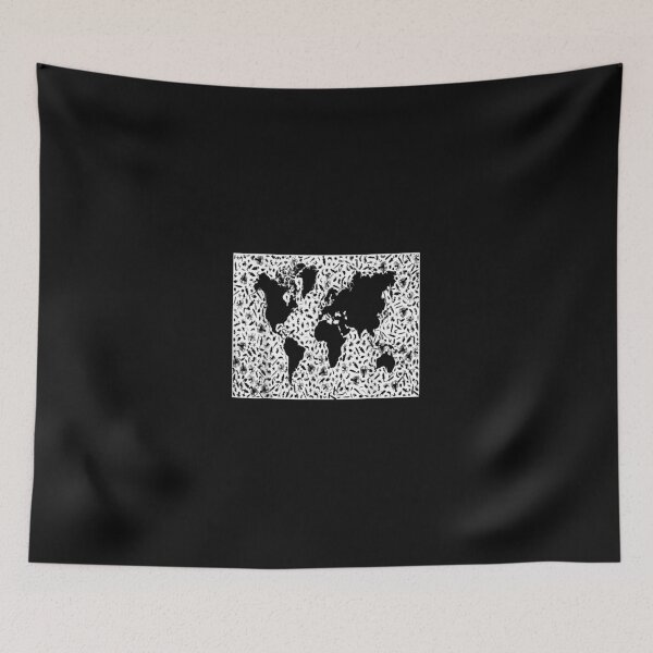 Item preview, Marine Animals  World Map Biology Sea Ocean Fish Tee designed and sold by JohnCookaaa.