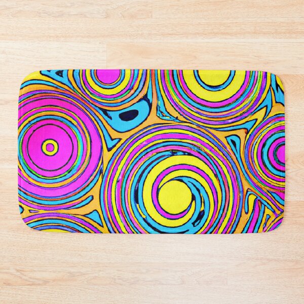 Item preview, Colorful Twisting Pattern designed and sold by Health And Fitness Posts e-Store.