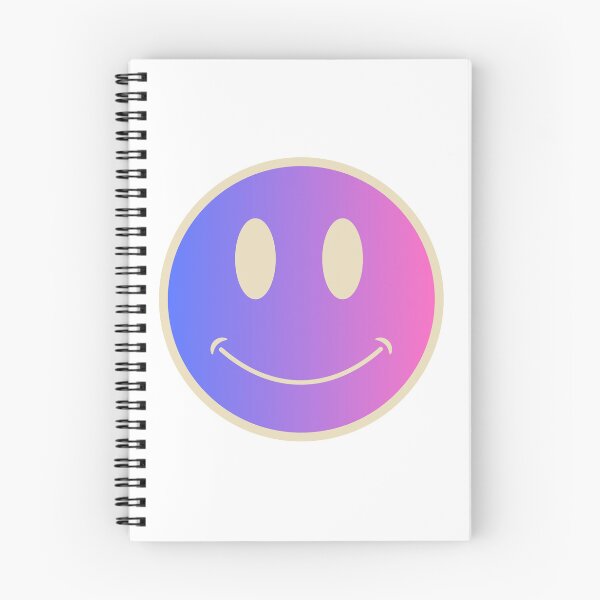 Item preview, aesthetic smiley (pink/blue) designed and sold by simpleartpieces.