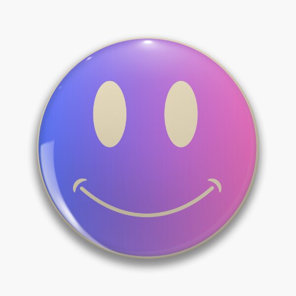 Artikelvorschau, aesthetic smiley (pink/blau)   entworfen und verkauft von simpleartpieces.