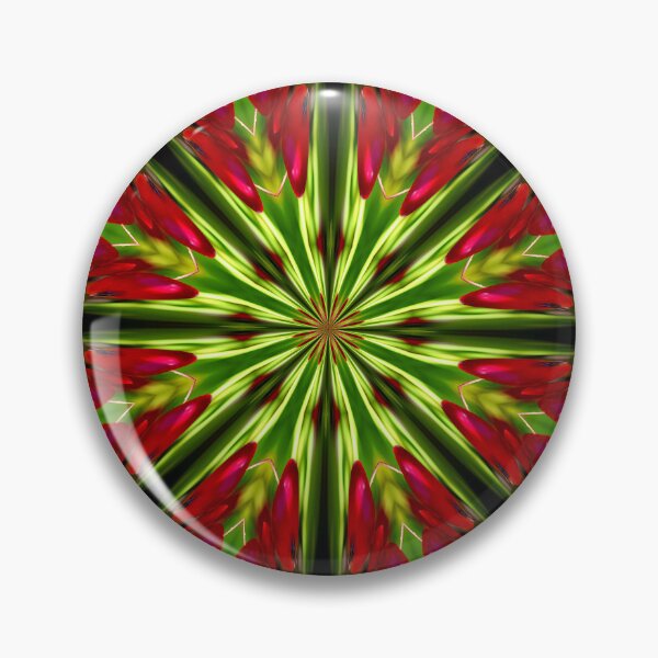 Item preview, Large  Autumn Red Berries Kaleidoscope designed and sold by BostonArcImage.