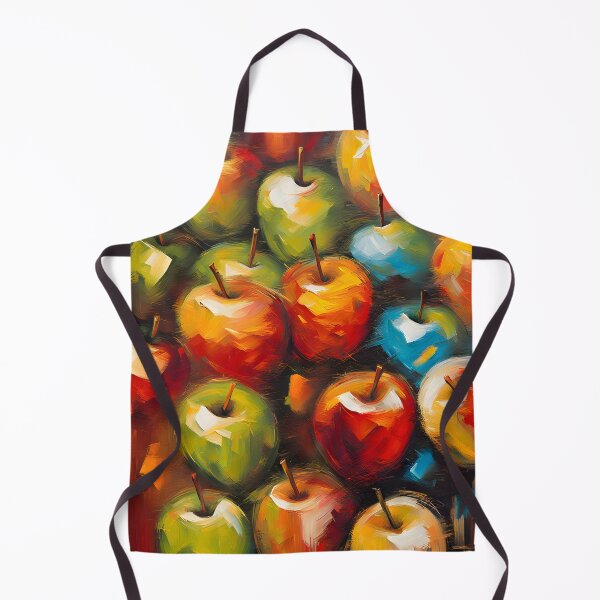 Item preview, Painted pattern of ripe apples designed and sold by Rostislav Bouda.
