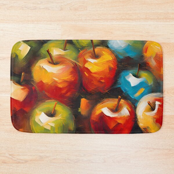 Item preview, Painted pattern of ripe apples designed and sold by Rostislav Bouda.
