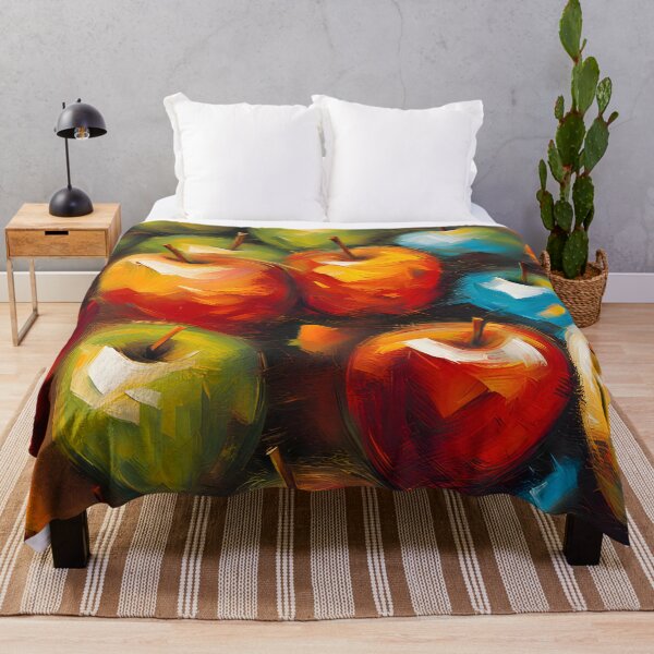 Item preview, Painted pattern of ripe apples designed and sold by Rostislav Bouda.