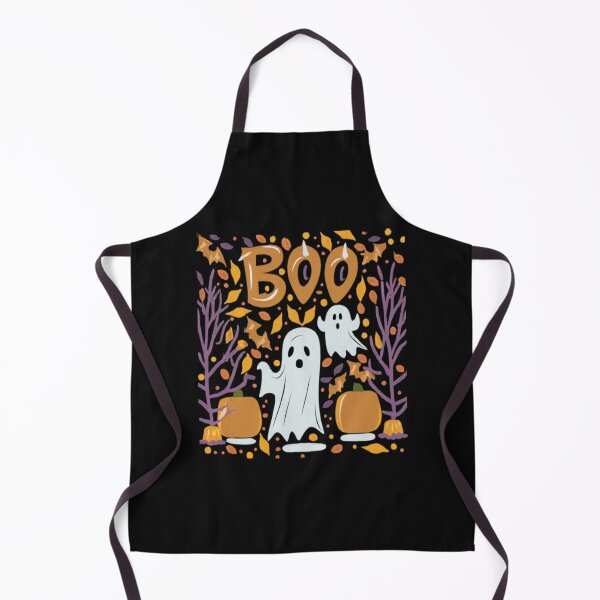 Item preview, Boo Halloween Ghost Meets Autumn: Spooktacular T-Shirt & stickers designed and sold by ArtsyElegance4U ⭐⭐⭐⭐⭐.