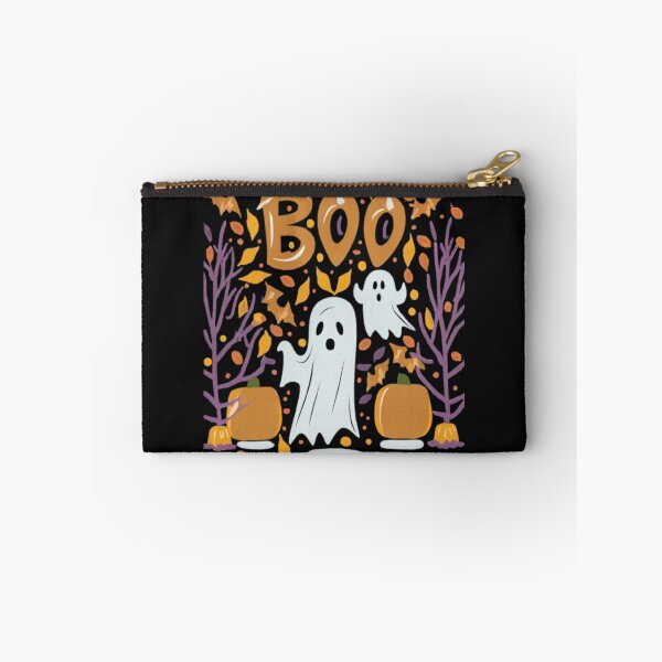 Item preview, Boo Halloween Ghost Meets Autumn: Spooktacular T-Shirt & stickers designed and sold by ArtsyElegance4U ⭐⭐⭐⭐⭐.