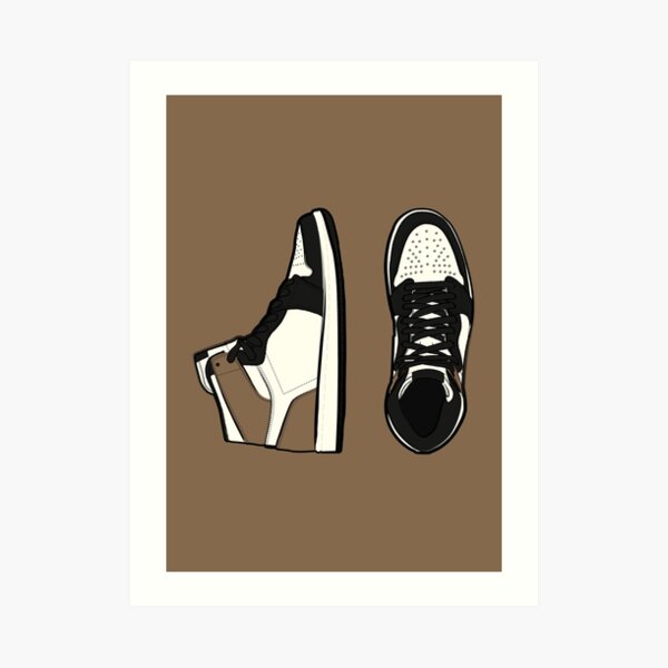 jordan 1 mocha cartoon