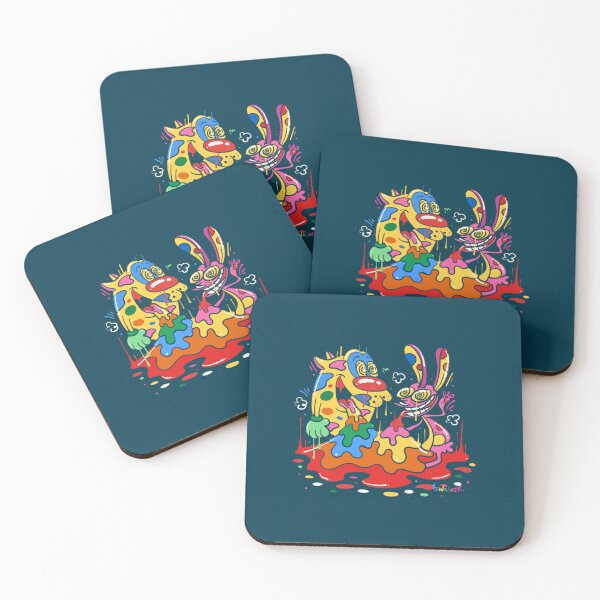 Item preview, Rainbow Ren and Stimpy designed and sold by Maguireseamus.