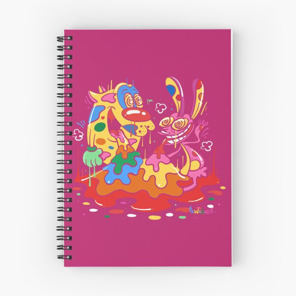 Item preview, Rainbow Ren and Stimpy designed and sold by Maguireseamus.