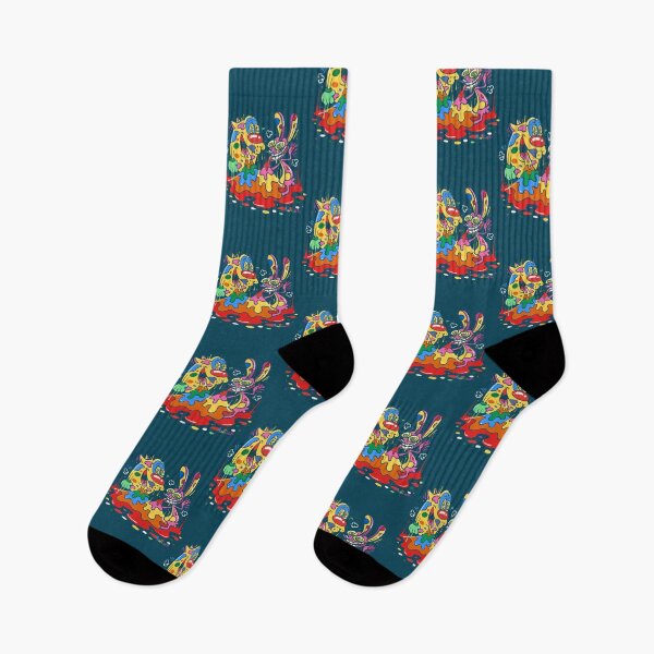 Item preview, Rainbow Ren and Stimpy designed and sold by Maguireseamus.