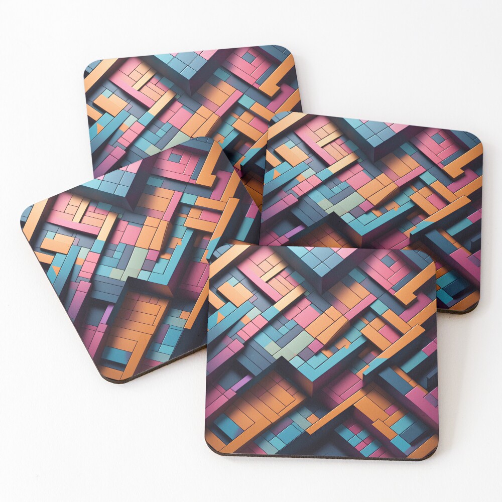 Item preview, Coasters (Set of 4) designed and sold by ExtraEm.