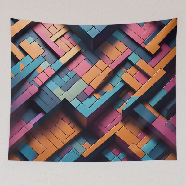 Item preview, Symmetrical Colorful Pattern. designed and sold by ExtraEm.