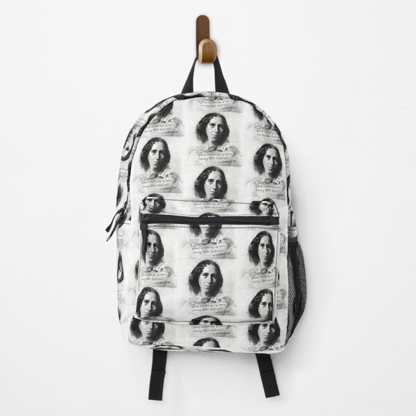 Item preview, George Eliot portrait and quote:  What loneliness is more lonely than distrust? designed and sold by artbleed.