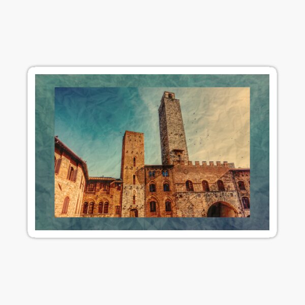 San Gimignano Sticker