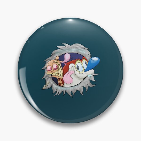 Item preview, Ren _amp_ stimpy -torn circle design designed and sold by Maguireseamus.
