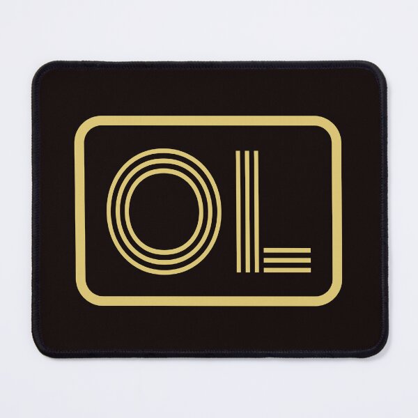 Item preview, OL Initials Gold Geometric Letters designed and sold by Jeallan Designs.