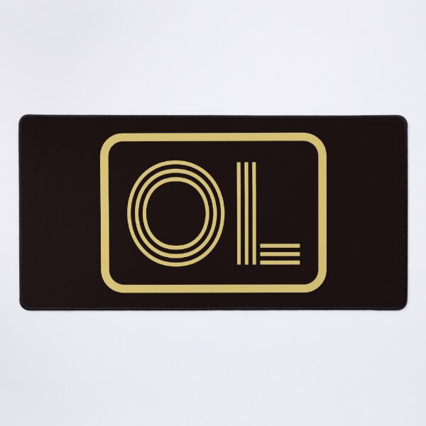 Item preview, OL Initials Gold Geometric Letters designed and sold by Jeallan Designs.