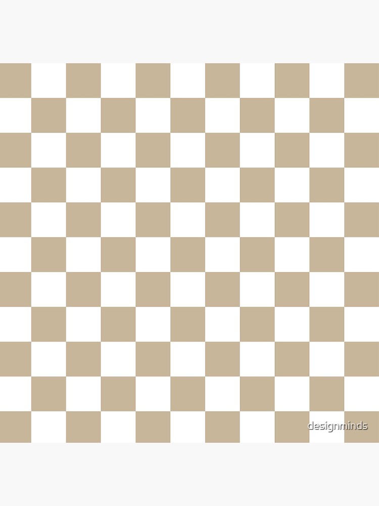 Checkered Tan Checkered Tan