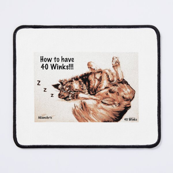 Item preview, Friendly, lovable dog having 40 Winks ( a snooze) A portrait by #AllansArts designed and sold by AllansArts.