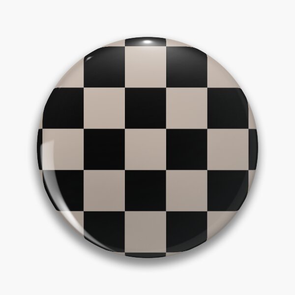 Item preview, Minimalist Checkered Pattern (tan/black) designed and sold by Design Minds Boutique.