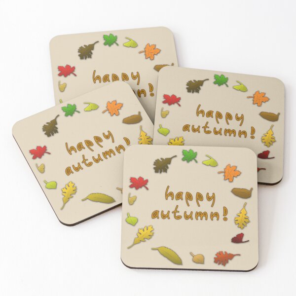 Item preview, Happy Autumn (Cream) designed and sold by mxminty.