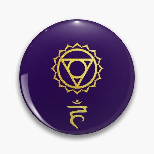 Item preview, Gold Vishuddha Buddhist Chakra designed and sold by kernowerno.