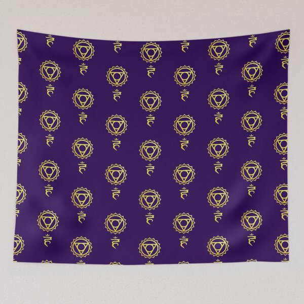 Item preview, Gold Vishuddha Buddhist Chakra designed and sold by kernowerno.