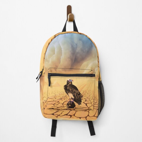 Item preview, White-headed vulture in the desert designed and sold by Captain Chromatic.