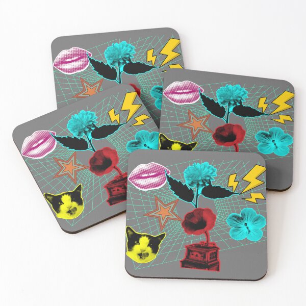Item preview, Punk Rock and Roll music print designed and sold by Ssuwicha.