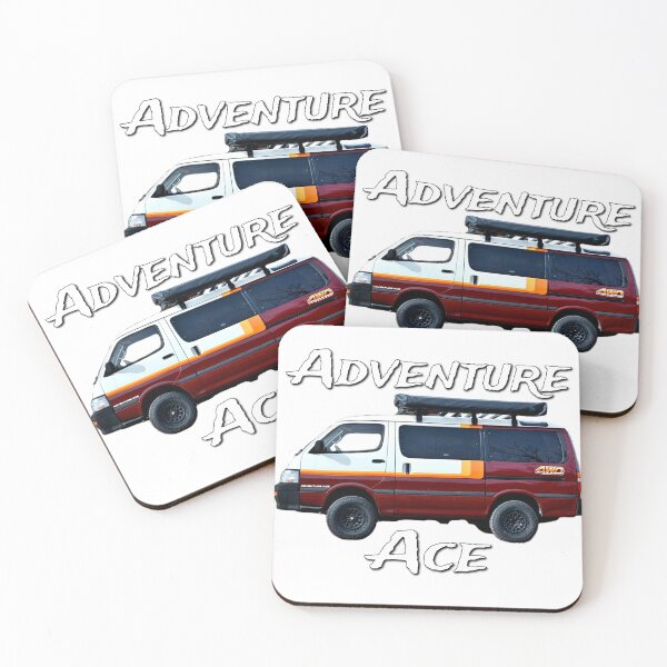 Item preview, Adventure Ace 4 Wheel Drive Vintage Retro Camper Van designed and sold by BubbaCommerce.