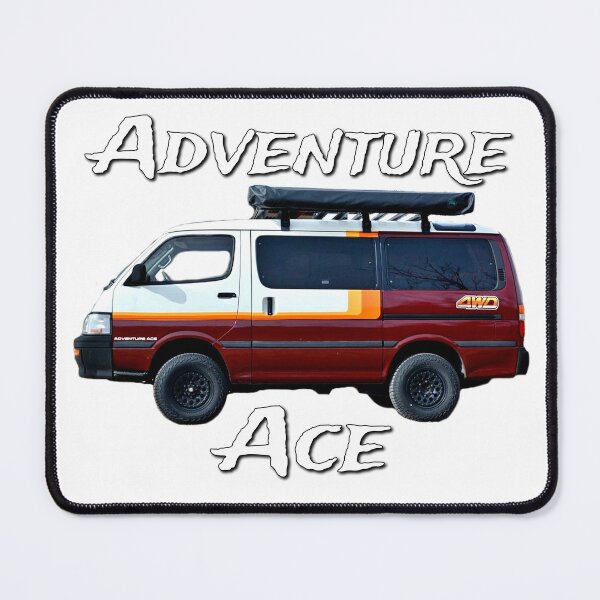 Item preview, Adventure Ace 4 Wheel Drive Vintage Retro Camper Van designed and sold by BubbaCommerce.