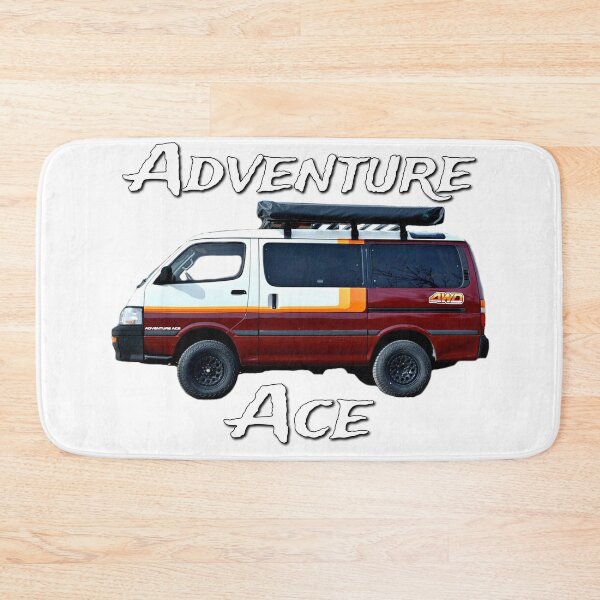 Item preview, Adventure Ace 4 Wheel Drive Vintage Retro Camper Van designed and sold by BubbaCommerce.