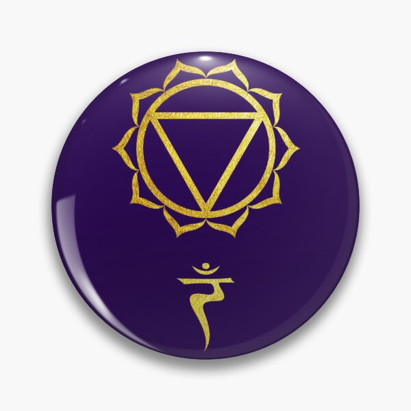 Item preview, Gold Manipura Buddhist Chakra designed and sold by kernowerno.