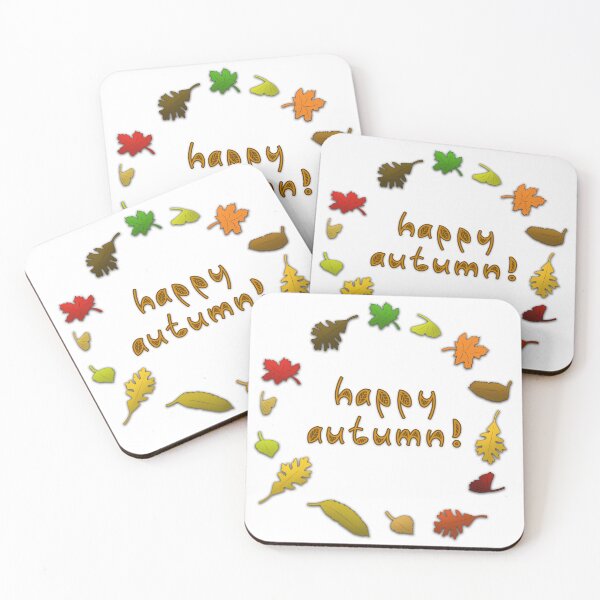 Item preview, Happy Autumn (Transparent) designed and sold by mxminty.