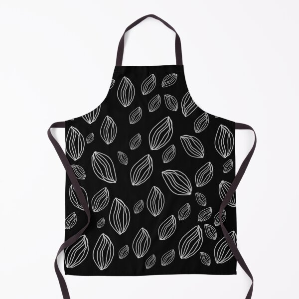 Item preview, Botanical white leaves pattern designed and sold by Formvia Studio.