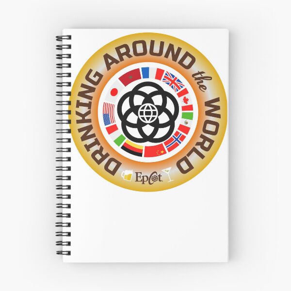 Item preview, Drinking Around the World designed and sold by Tiki-Tees.