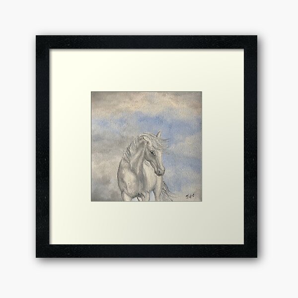 Hello Horse Framed Art Print
