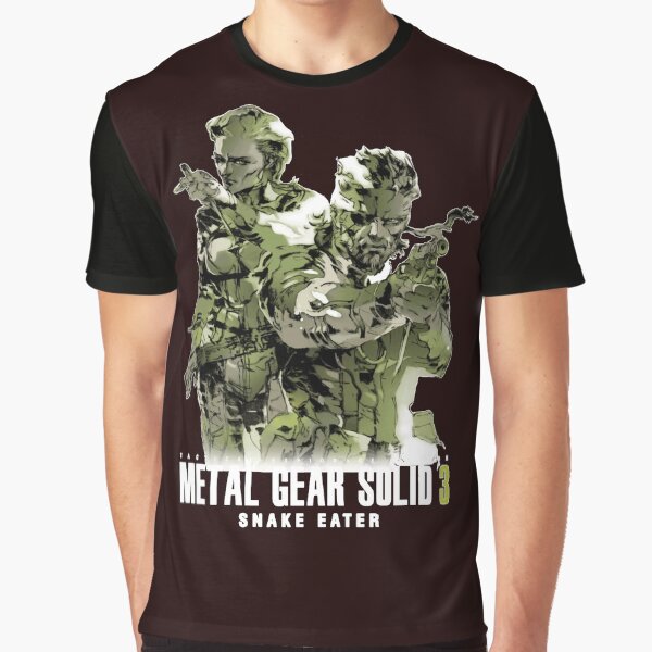 Vista previa del artículo con la obra «MGS 3 Metal Gear Solid Cubierta de serpiente sólida Negativo», diseñado y vendido por RochelTimm.