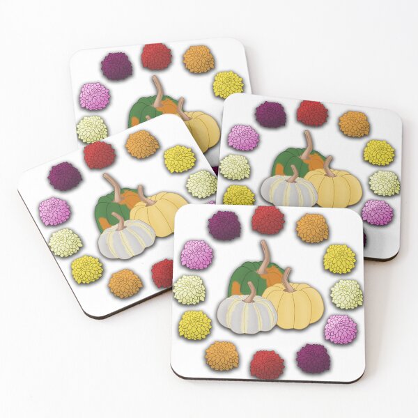Item preview, Fall Mums: Multi-color Pumpkins designed and sold by mxminty.