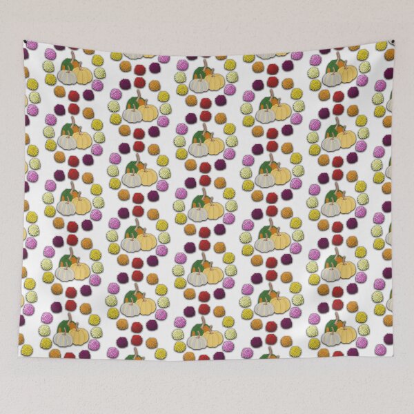Item preview, Fall Mums: Multi-color Pumpkins designed and sold by mxminty.