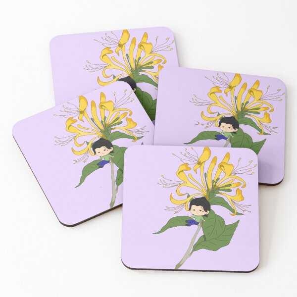 Item preview, Yeosang Birth Flower designed and sold by sprout-tiny.