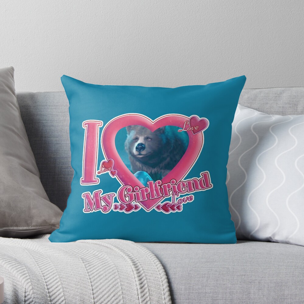 My girlfriend hot sale pillow