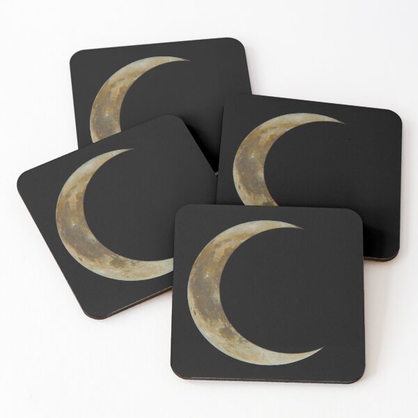 Item preview, Crescent moon in color designed and sold by KRFNatureGifts.