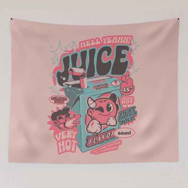 Item preview, Hell Yeah Juice - Cream  designed and sold by Ilustrata®.