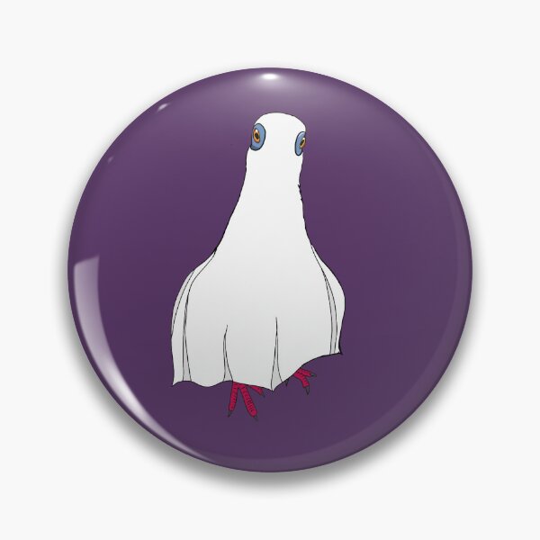 Item preview, Ghost Toby the Pigeon designed and sold by dots6789.