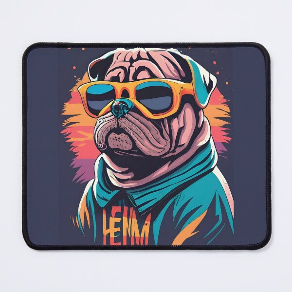 Item preview, Gangster Pug wearing Shades/Sunglasses designed and sold by Vinuk Wijesuriya.