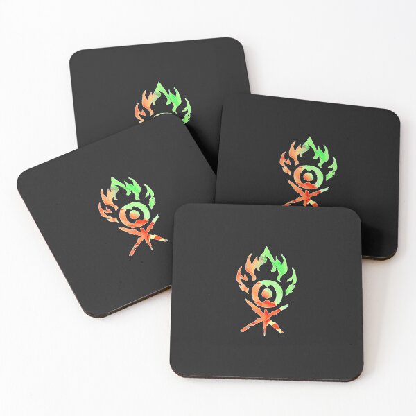 Item preview, MTG Gruul Clans Ravnica Guild Insignia Logo Black Background designed and sold by ShaniyahWeimer.