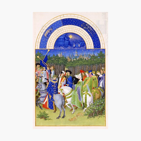 Item preview, Medieval Miniature. Month of May designed and sold by likiska.