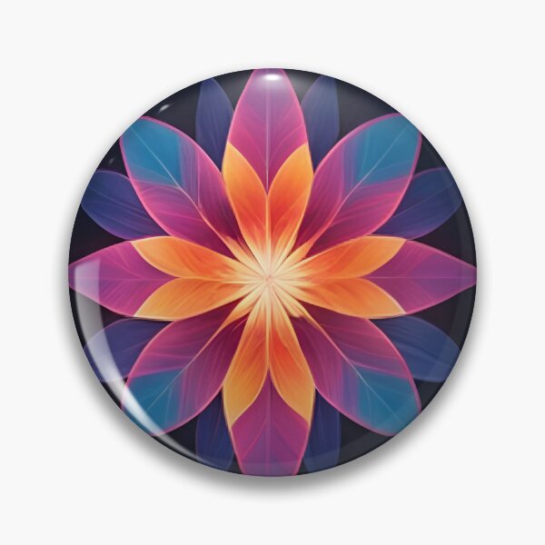 Item preview, Neon Symmetrical Colorful Pattern. designed and sold by ExtraEm.