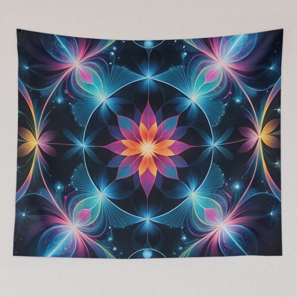 Item preview, Neon Symmetrical Colorful Pattern. designed and sold by ExtraEm.